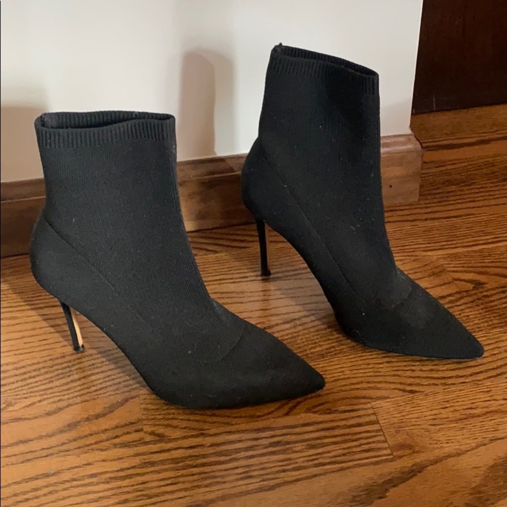 Something Navy Sock Booties